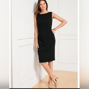 TALBOTS Women's Black Easy Travel Dress